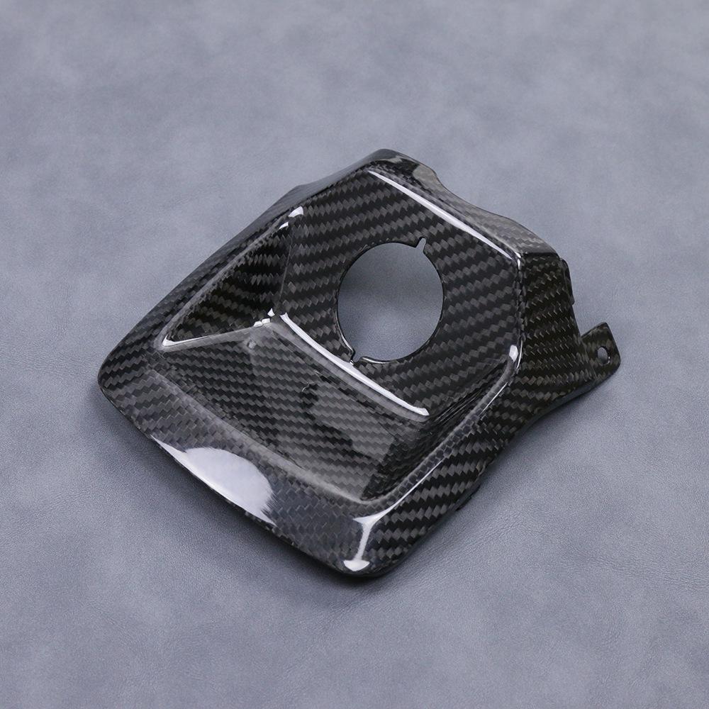 CFMOTO 800NK Rhinoceros Spirit+ Carbon Fiber Key and Lock Cover for Motorcycle