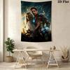 Iron Man Tech Tapestry Modern Bedroom Decor Tapestry Background Cloth Fashion Print Wall Decoration Atmospheric Background Cloth