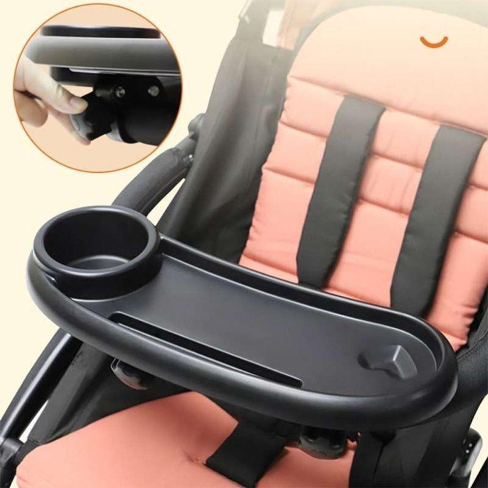 Practical Stroller Cup Holder Detachable Stroller Accessories Pushchair Snack Table Kids