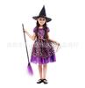 Halloween Children's Witch Costumes Magician Witch Masquerade Costumes School Drama Costumes