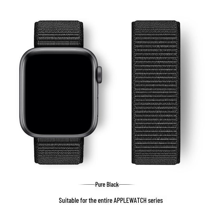 Нейлоновый плетеный ремешок для Apple Watch Ultra, Series 9-4