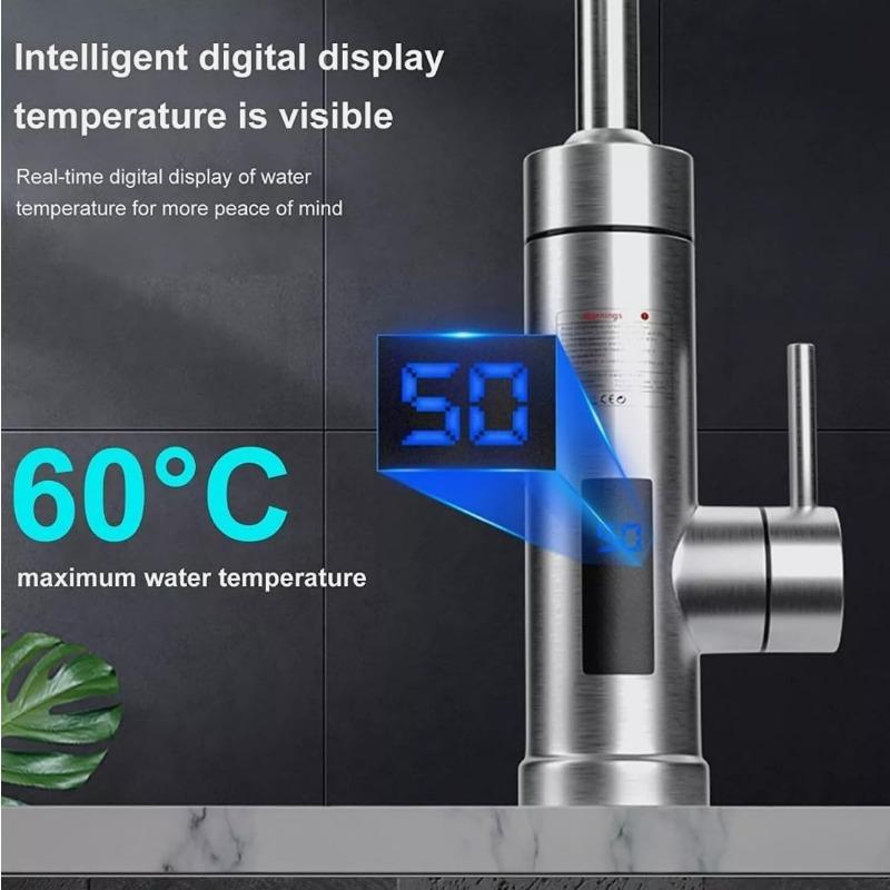 Stainless Steel Three-second Hot Water Faucet
