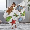 Cozy Christmas Blanket Flannel Throw Soft Warm Holiday Home Decor Gift Winter Festive Design Holiday Season Festive Christmas Gi