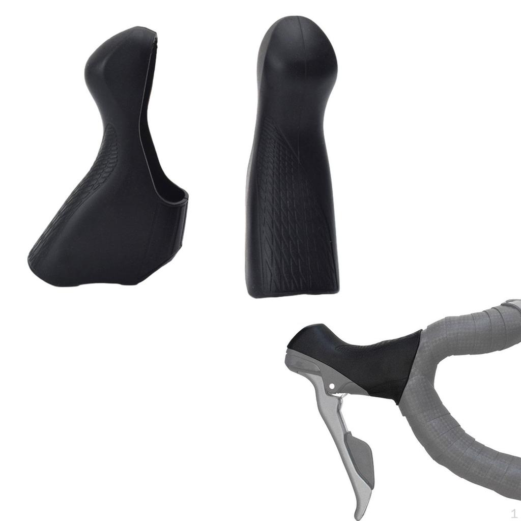 Велосипедные тормозные рычаги, капюшоны, силиконовые ручки для руля дорожного велосипеда, защитные рукава, 1 пара