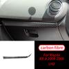 Для Mazda RX-8 2004-2008 2 шт., перчаточный ящик из настоящего углеродного волокна, панель, декор, полосатая отделка, аксессуары для салона автомобиля, салон автомобиля