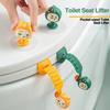 Ручка для подъема сиденья унитаза Милая мультяшная ручка для подъема крышки сиденья унитаза Ручка для подъема крышки сиденья унитаза Предотвращает контакт с унитазом Принадлежности для ванной комнаты KTY