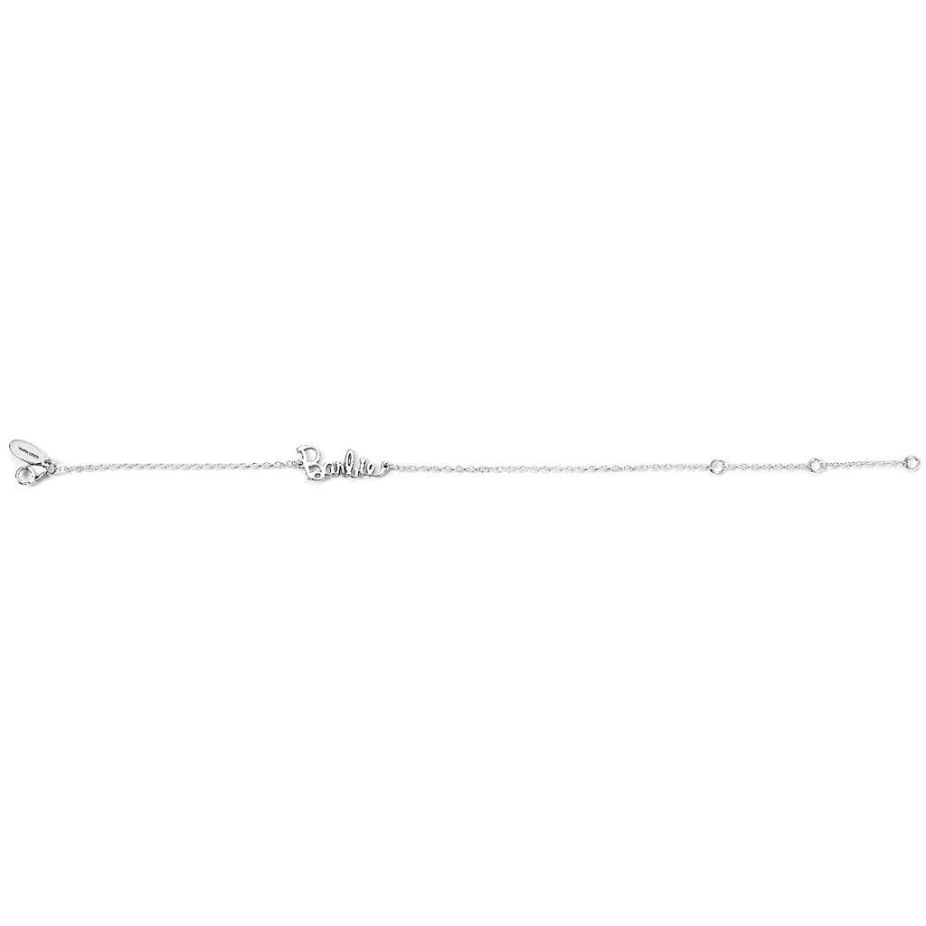 Barbie Sterling Silver Name Logo Bracelet