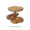 Деревянная подставка для торта, 4 яруса, круглая башня для кексов, декор, кухонные принадлежности, поднос для десерта