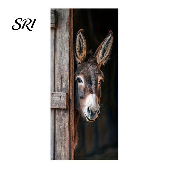 Trash Can Decals Stickers Self-Adhesive Waterproof Outdoor Garbage Bin Decoration Simulation Animal Plant Themes Weather-Resistant Labels Tags