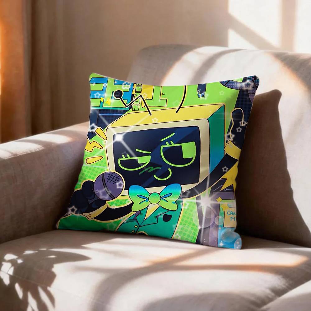 VN DDLCC Girl SSayori Pillow Case Pattern Printed Pillowcase For Living Room Sofa Cushion Cover