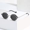 UV400 Protection Small Round Sunglasses Metal Frame Eyewear Driving Sun Glasses for Women & Men