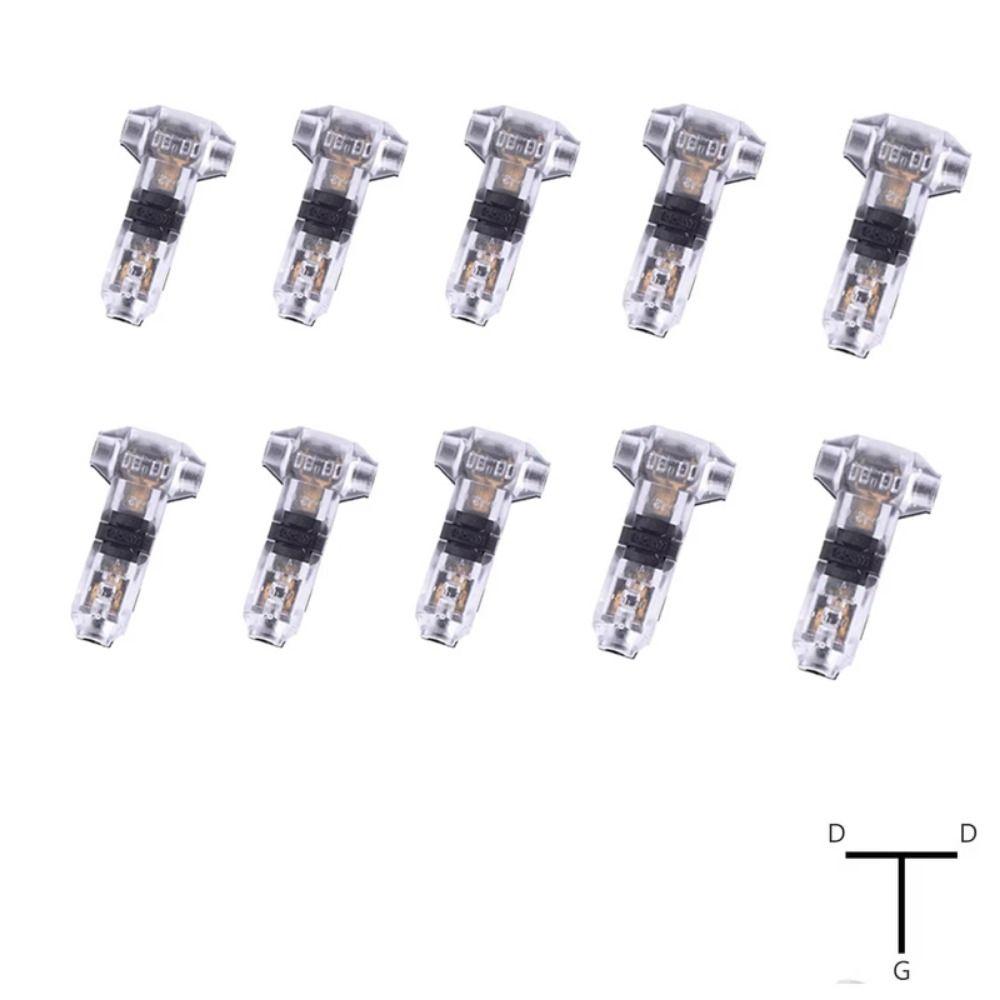 10 шт. для кабелей 18-22 AWG Низковольтный Разъем для Проводки Осветительные Установки