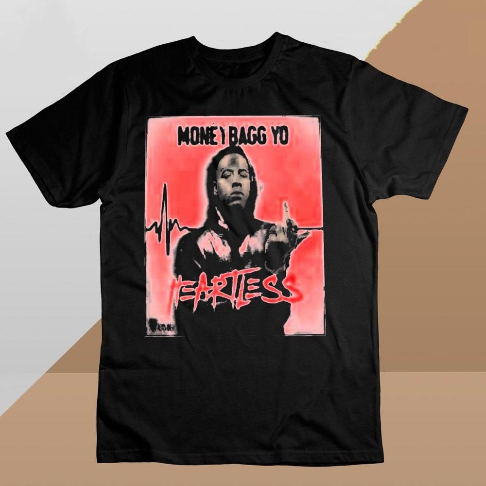 Vtg Moneybagg Yo Heavy Cotton Black Full Size Men Shirt CM295 Unisex T-Shirt