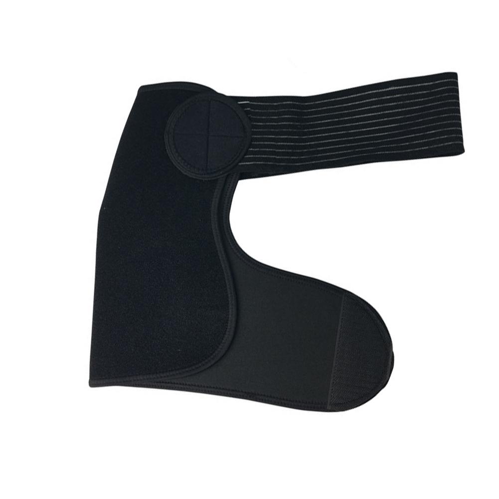 1 шт. Регулируемый спортивный пояс для поддержки плеча, черный и полосатый, для мужчин, B L6C6