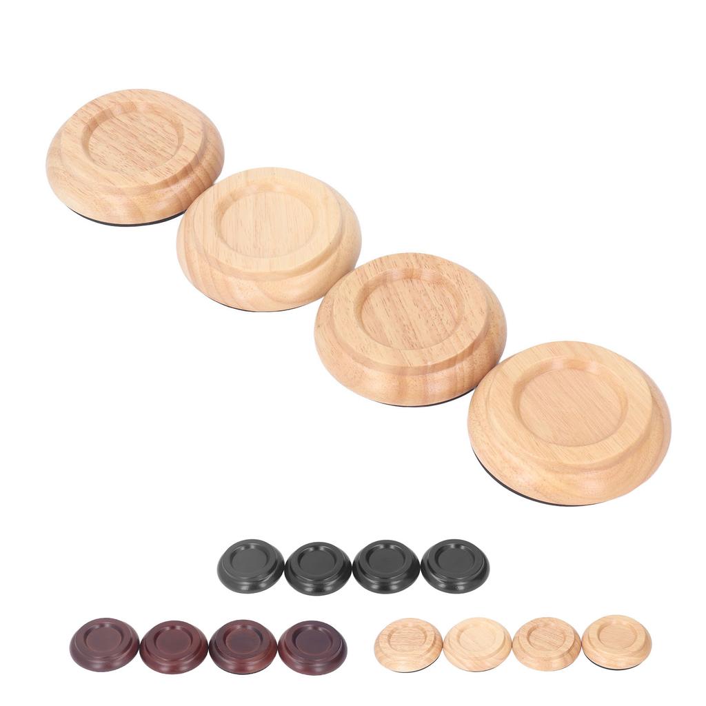 4 шт., защита для пола для фортепиано, антивибрационная защита небольшого размера, нескользящая чашка для фортепиано, защита для пола