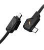 Aulumu M07 240 В to Кабель из углеродного волокна USB Gen2 10 Гбит/с Видеовыход Быстрая зарядка Совместим с iPhone Pro NVMe Galaxy и MacBook Pro FT USB-C USB-C