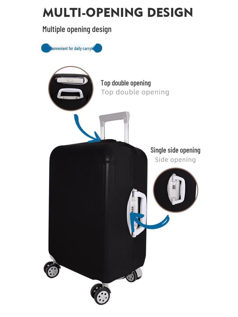 Elastic, Wear-Resistant Suitcase Cover for 24-30 Inch Luggage