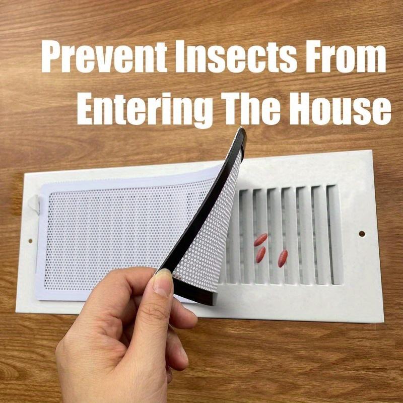 3/5Pcs Magnetic HVAC Vent Cover 4"X10", Heavy PVC Air Grille, Magnetic Closure Dust Filter for Heating Cooling Vents