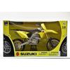 Newray 1:6 Diecast Suzuki RM-Z450 Dirty Bike (Yellow)