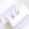 New 925 Sterling Silver Earrings for Women Luxury Rose Gold Color Heart Star Moon Earrings Fine Birthday Wedding Jewelry Gifts