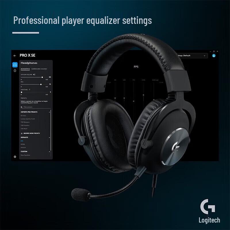 Проводная игровая гарнитура Logitech G PRO X SE