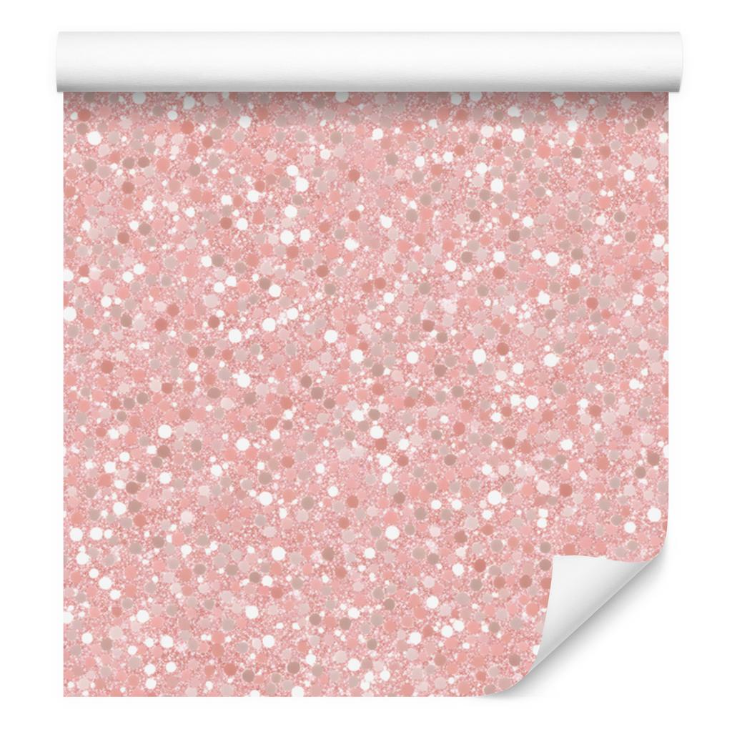 Coral Glitter Wallpaper for Living Room and Bedroom 50x1000