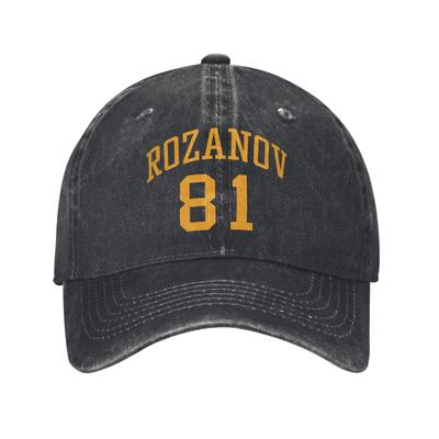 Heated Rivalry Hollander Rozanov Hockey Baseball Cap Distressed Denim Washed Hats Vintage Outdoor Summer Adjustable Fit Sun Cap