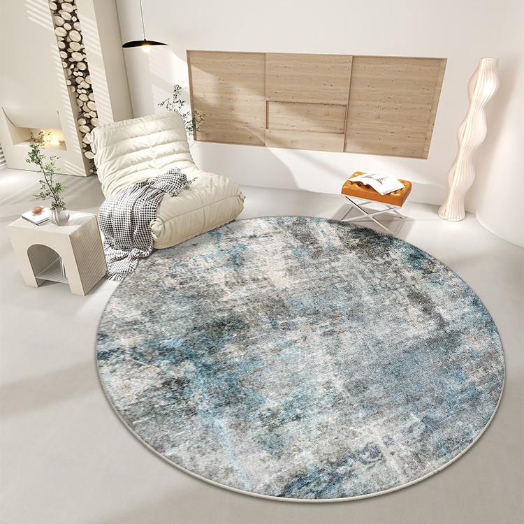 Минимализм Декор Круглый Ковер для Гостиной Абстрактный Большой Площади Противоскользящие Коврики Холл Спальня Диван Легко Чистить Коврик для Стула Кабинет