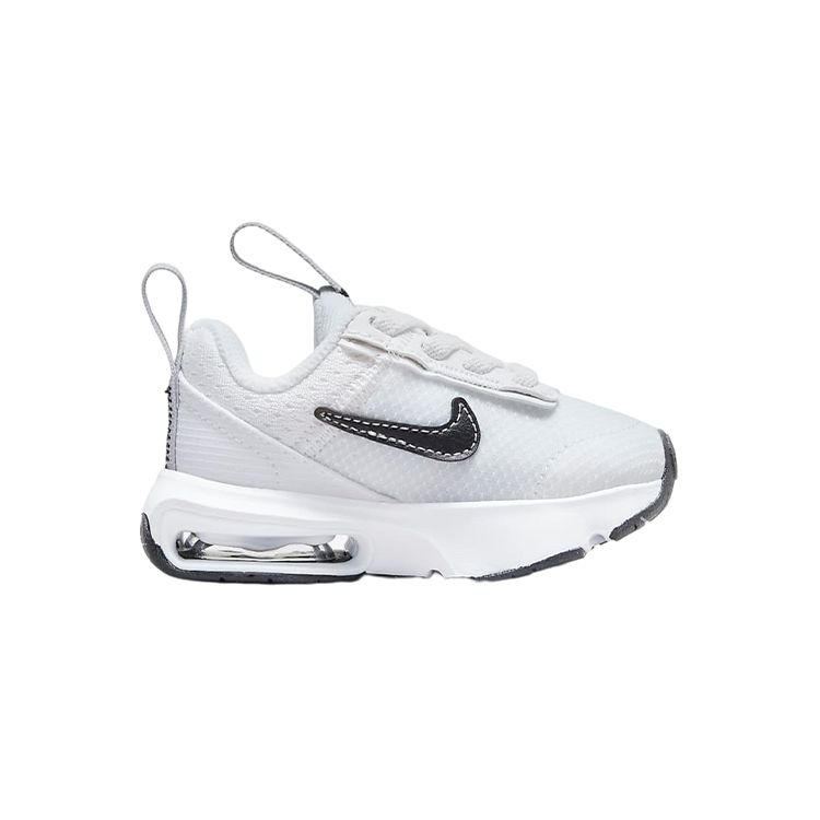 Nike Air Max INTRLK Lite Удобные Универсальные Амортизирующие Прочные Поддерживающие Низкие Кроссовки для Ходьбы Детская Обувь Белый Черный DH9410-101