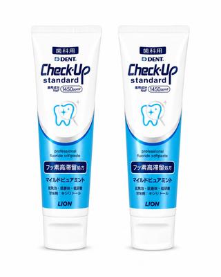 [НОВИНКА] Зубная паста Lion Cream Dent Check-Up Standard 135 г (2 x 135 г тюбика)