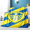 Leeds Crest Design Printed Throws Blanket Soft Flannel Blankets for Couch Bed Gifts for Men Women Picnic blanket Christmas gifts