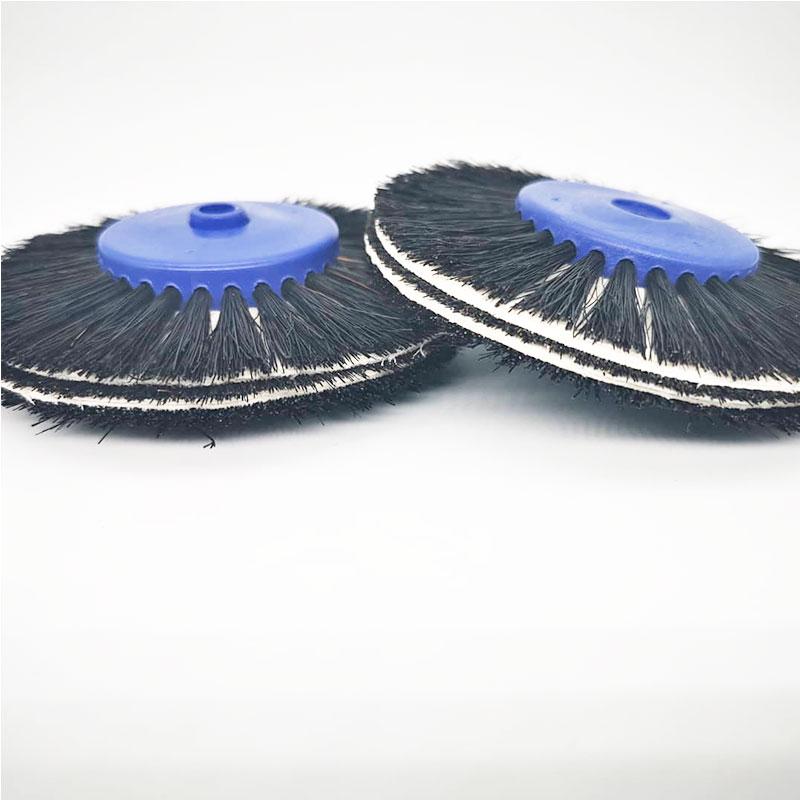 5Pcs Dental Laboratory Latch Polishing Brush Dentistry Odontologia Wheel Rotary Tool Black Buff Low Speed Micro Motor