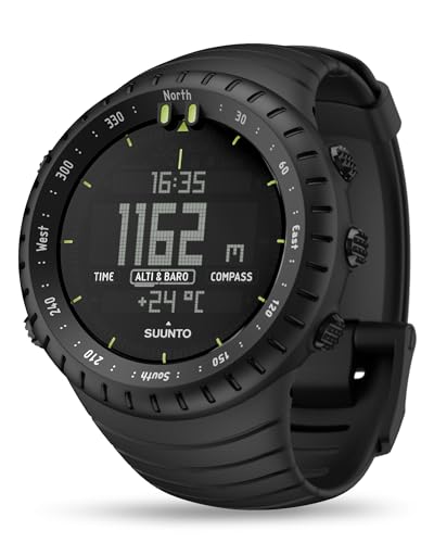 Suunto (СУУНТО) Suunto Core полностью черный (SUUNTO CORE Полностью черный) Водонепроницаемость 3 АТМ Направление/Высота/Атмосферное давление/Глубина воды [Оригинал