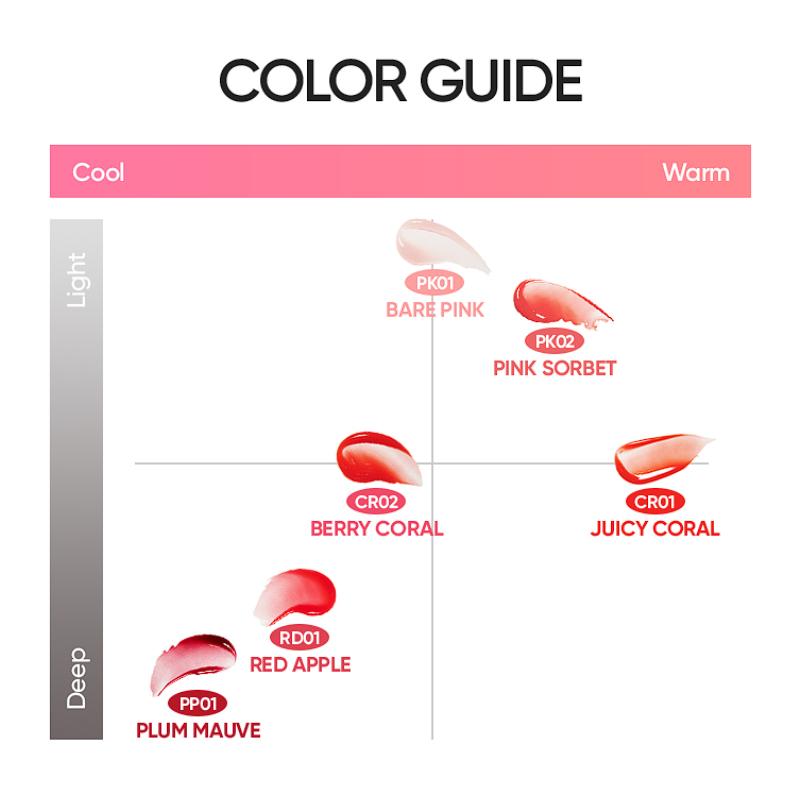 BANILA CO Увлажняющее масло для губ (PP01 СЛИВОВАТО-ЛИЛОВЫЙ) 7,5 мл