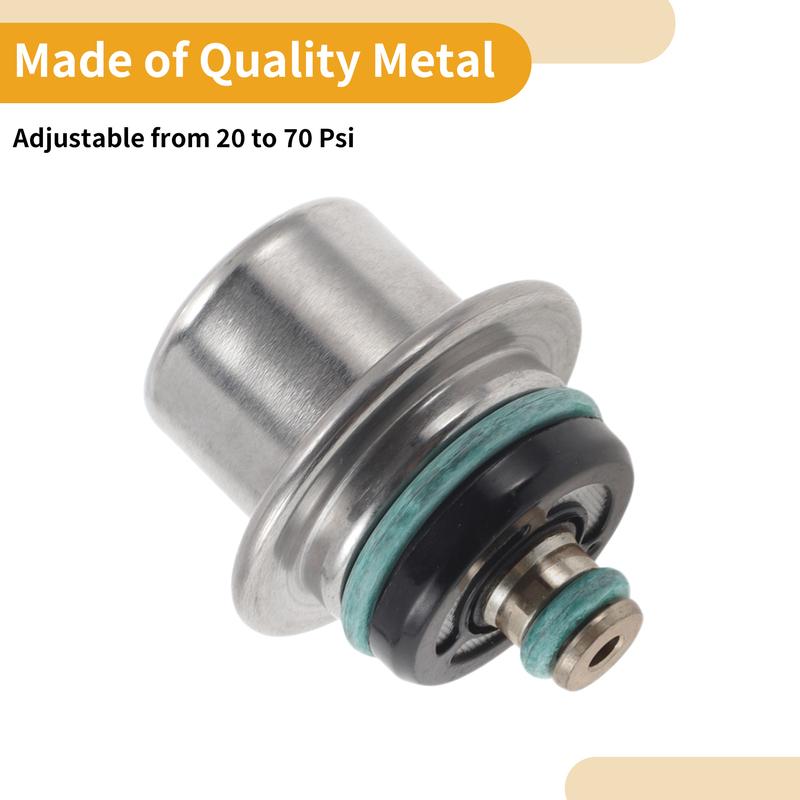 UXCELL Fuel Pressure Regulator for Harley Softail 2001-2007 No.2740801 Metal 20-70 Psi