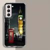 Лондонский Автобус Англия Телефон Чехол для Телефона Для Samsung A17 A56 A36 A26 A16 A55 A35 A25 A15 A05S Galaxy A71 A51 A41 A31 A21S A70 A50