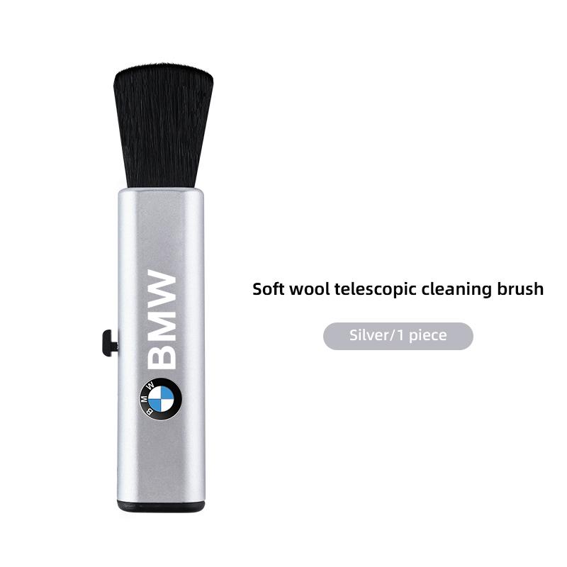BBIL9 Car Interior Cleaning Soft Brush Tool Dust Remover Sticker For BMW G80 G06 G07 G42 G14 G15 G16 F82 X1 X3 M1 M2 M3 M4 M5 M6 M7