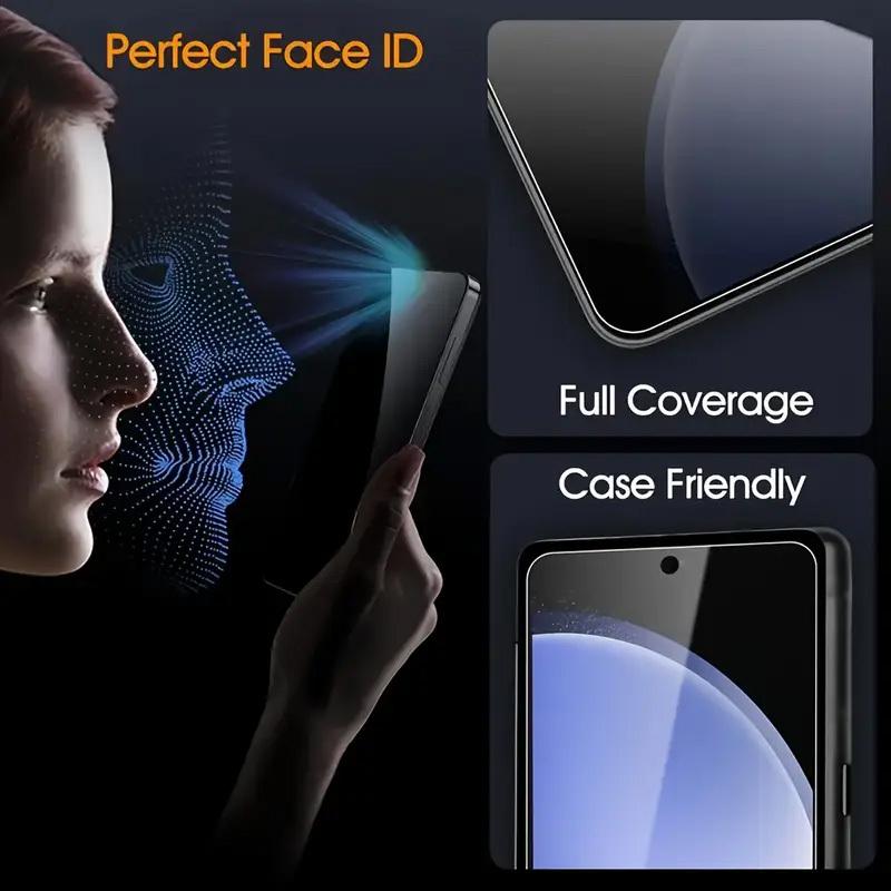 3PCS Glass Lens Tempered Glass Screen Protector for Galaxy Z Fold 7 6 5 4 3 Matte Finish Easy Installation One-Click Application