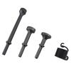 3Pcs Smoothing Pneumatic Air Hammer Pneumatic Bit