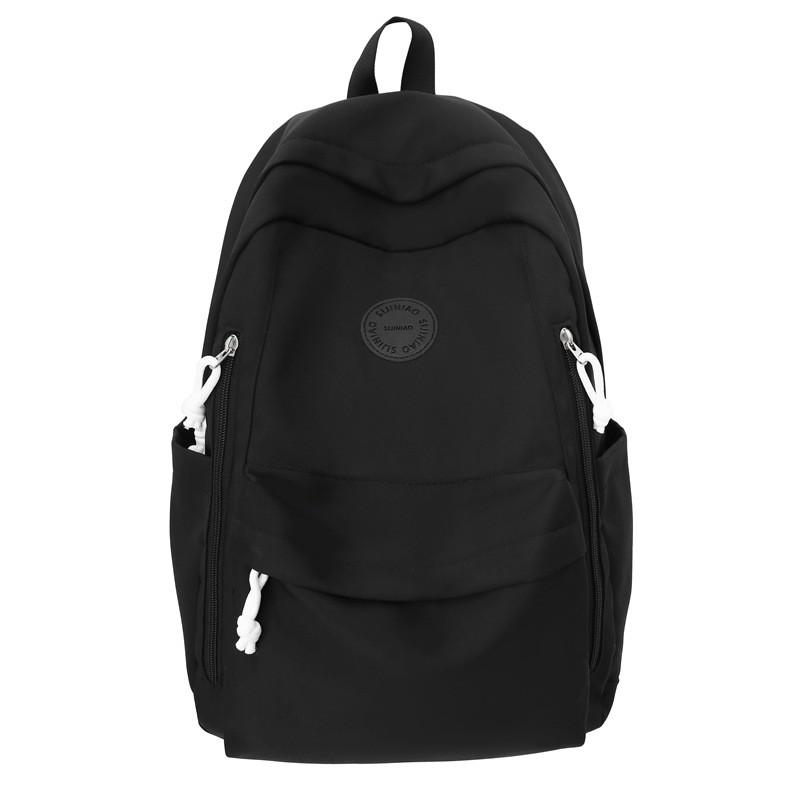 Нейлоновый школьный рюкзак для девочек и мальчиков с легкими мягкими лямками для учеников средней школы