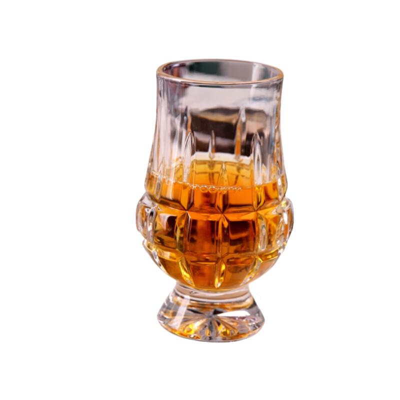Flavinmci Crystal Engraved Spirit Tasting Glass