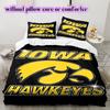 Rugby logoPattern Bedding Quilt Set Quilt Cover Pillowcase Home Decoration Birthday Gift (1 * duvet cover + 2 * pillowcase, without core)