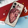 Чехол Anatomical Heart Anatomy для Xiaomi Redmi Note 13 12 10 8 9 11 Pro 12S 10S 11S Redmi 13C 10A 10C 9C 12C Cover
