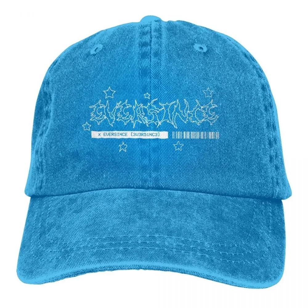 Ковбойские шляпы Pure Color EVERSINCE FAKE DRAIN Женская шляпа с солнцезащитным козырьком Бейсболки Bladee 333 Rapper Кепка Trucker Dad
