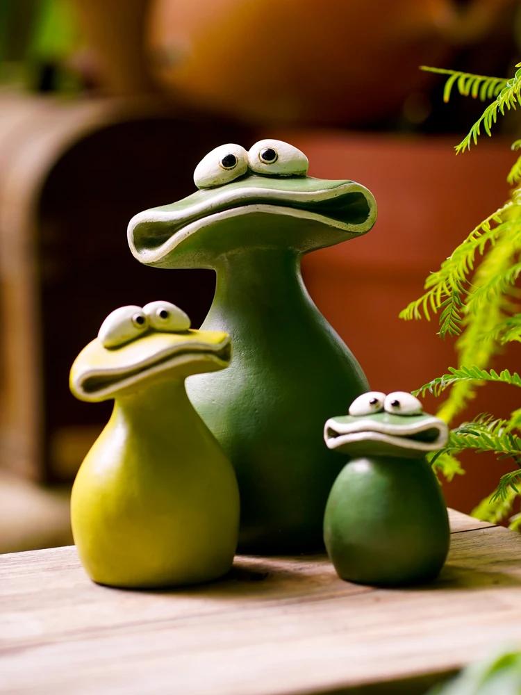 Flower Pot Resin Material Creative Cartoon Big Garden Balcony Micro Landscape Animal Desktop Decoration Pastoral Home Ornament