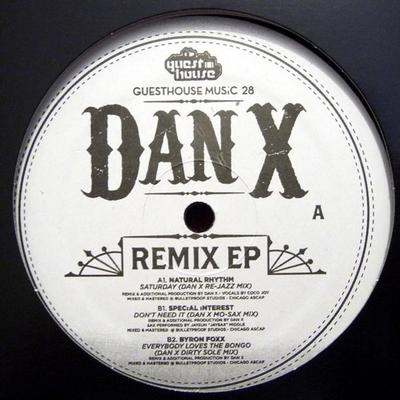 12-дюймовая пластинка VARIOUS - Dan X Remix EP GM28 Guesthouse Musi 2008 US Танцевальная и Электронная Б/У