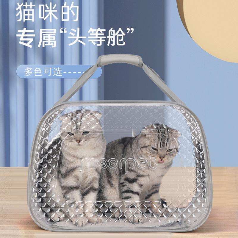 Сумка для кошки, Сумка для питомца, Портативная сумка через плечо, Большое пространство, Дышащая, Универсальная сумка для кошек и собак для всех сезонов