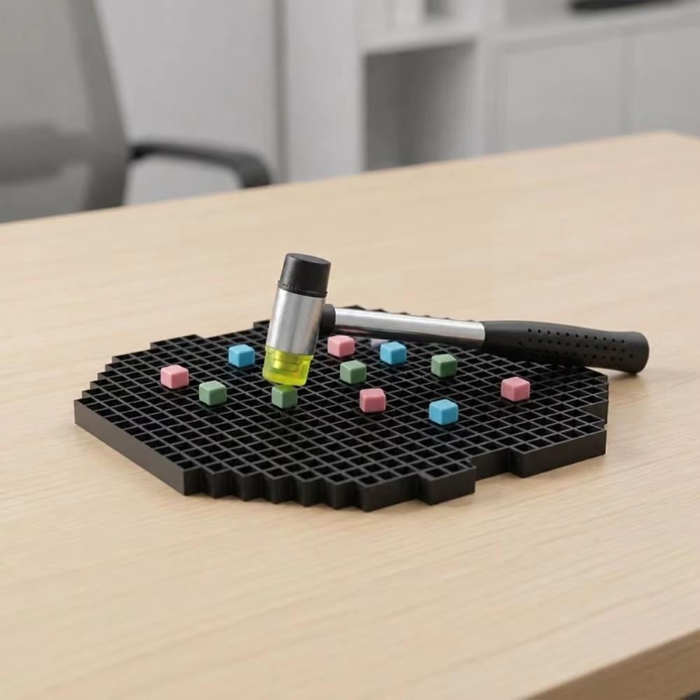 Tapping Bean PLA Knock Bean PLA Material Pixel Blocks DIY Craft Kits Creative Play