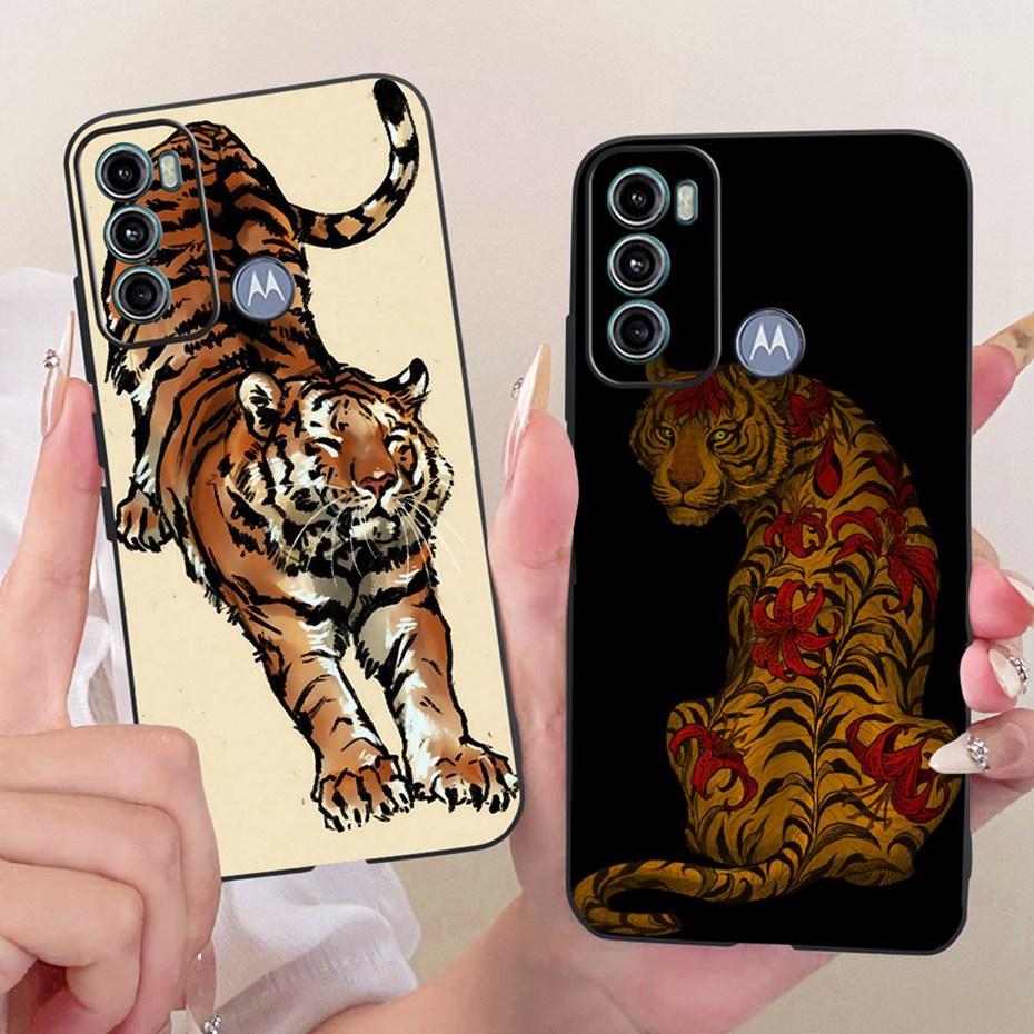 Fashion Cool Case For Motorola Moto G60 G40 Fusion Soft Black Silicone TPU Back Cover For MOTO G60 G40Fusion Phone Cases