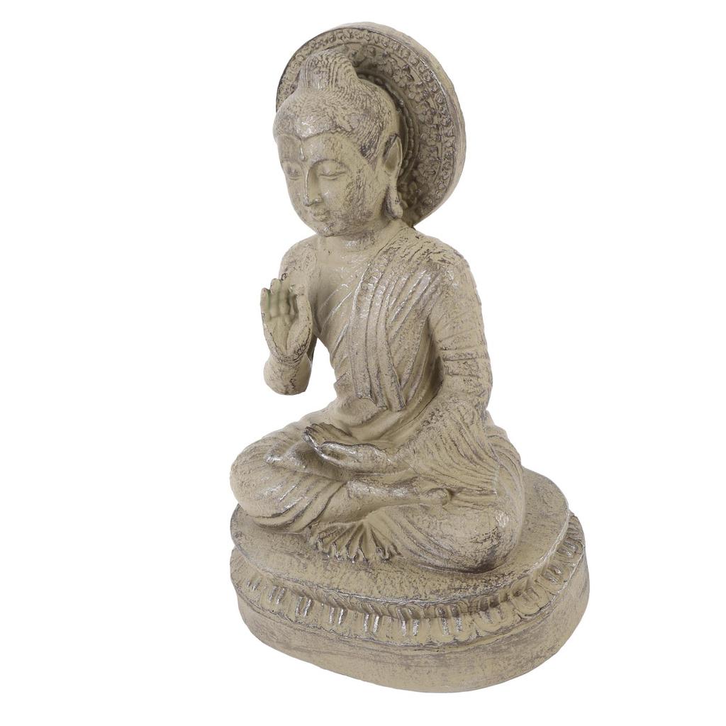Zen Statue Home Decor Garden Decorative Figurine Vintage Style Ornament Living Room Porch Resin Crafts Type 2